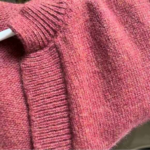 Madewell Wiltshire V-Neck Pullover Wool Blend Sweater in Size M - Picture 7 of 9